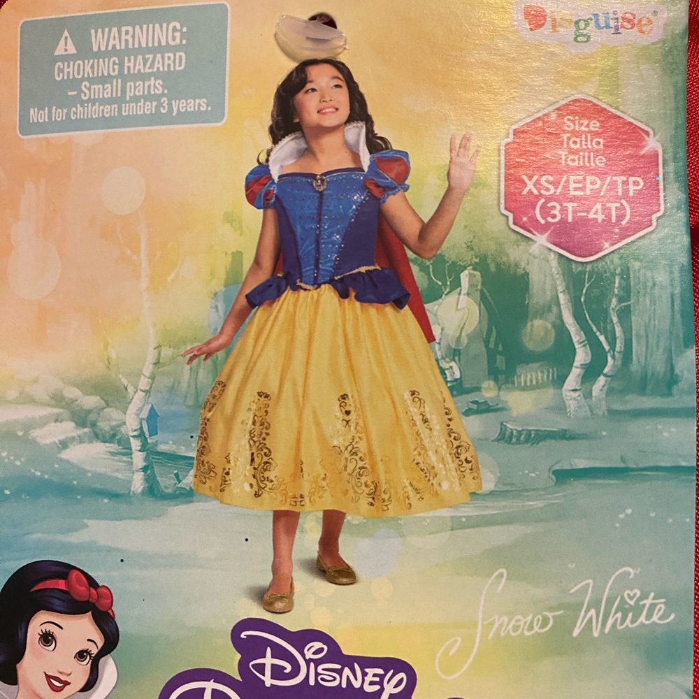 Disney Snow White Dress - Blue, Yellow, Red